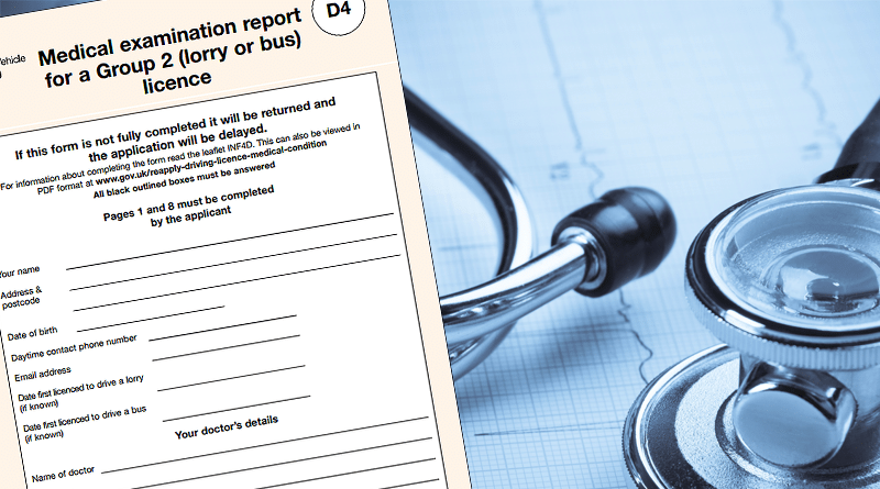 Download the DVLA D4 Form